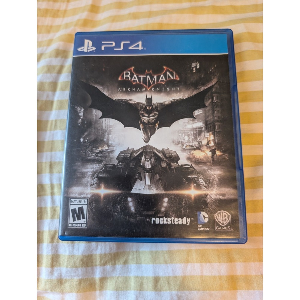 Batman: Arkham Knight For Sony PlayStation 4 (2015): Complete In Case + Manual